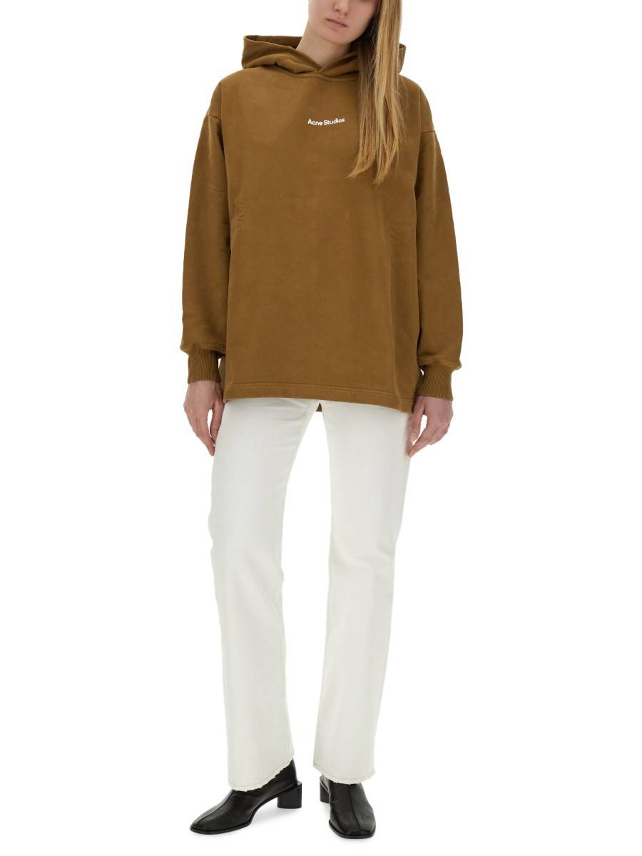 ACNE STUDIOS JEANS REGULAR FIT IN DENIM DI COTONE