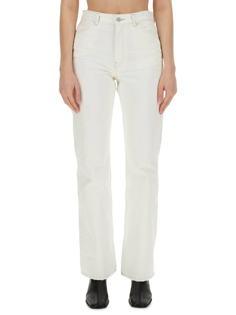 ACNE STUDIOS JEANS REGULAR FIT IN DENIM DI COTONE