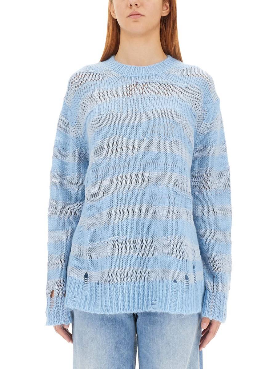 ACNE STUDIOS MAGLIA RELAXED FIT IN MISTO LANA