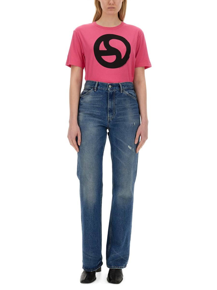 ACNE STUDIOS T-SHIRT CON STAMPA
