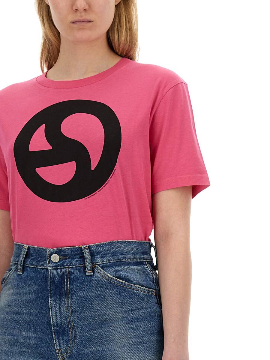 ACNE STUDIOS T-SHIRT CON STAMPA