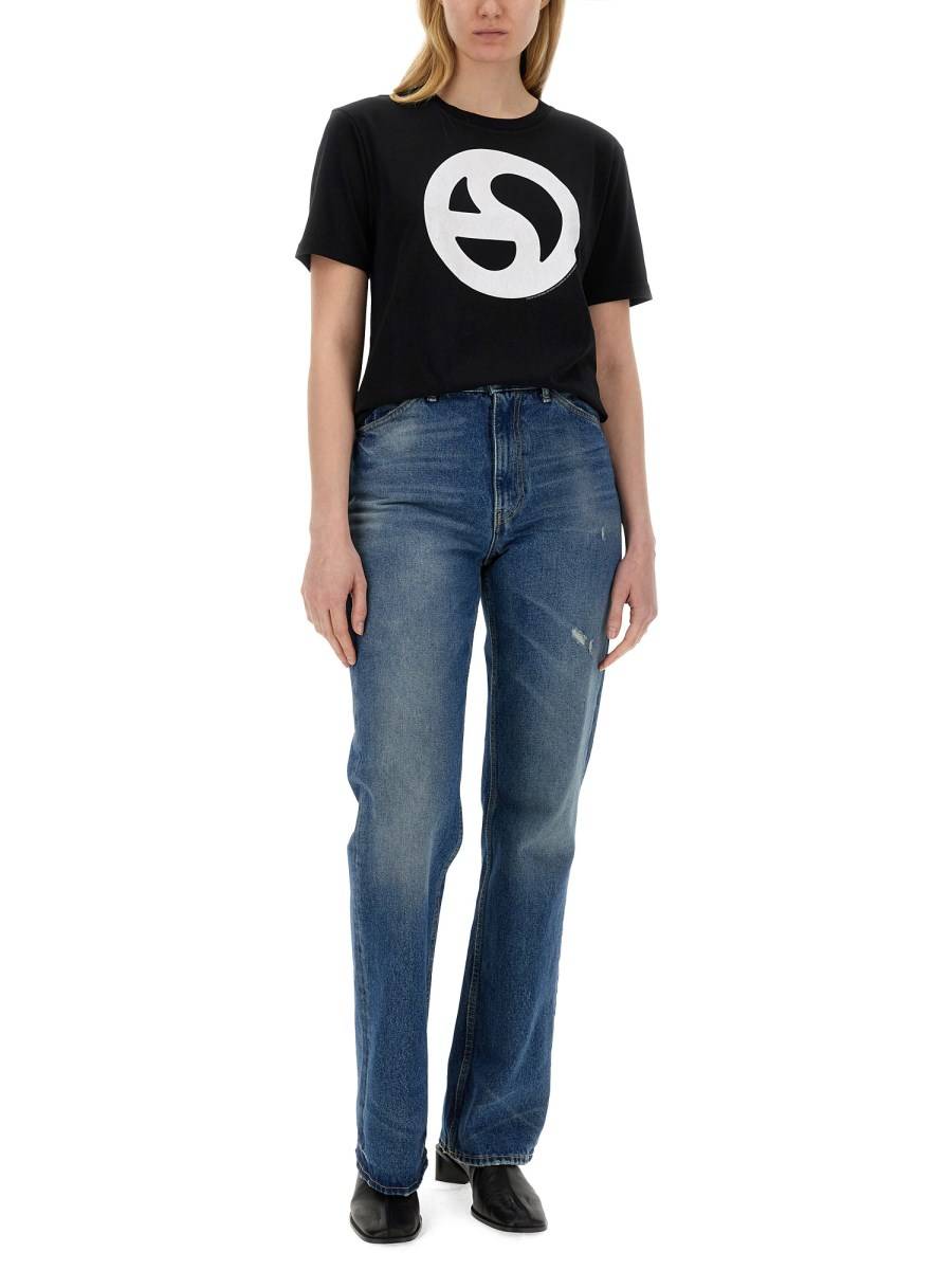 ACNE STUDIOS T-SHIRT CON STAMPA