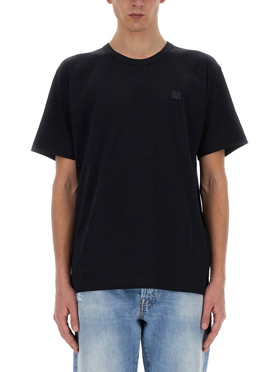 ACNE STUDIOS T-SHIRT "FACE"IN COTONE