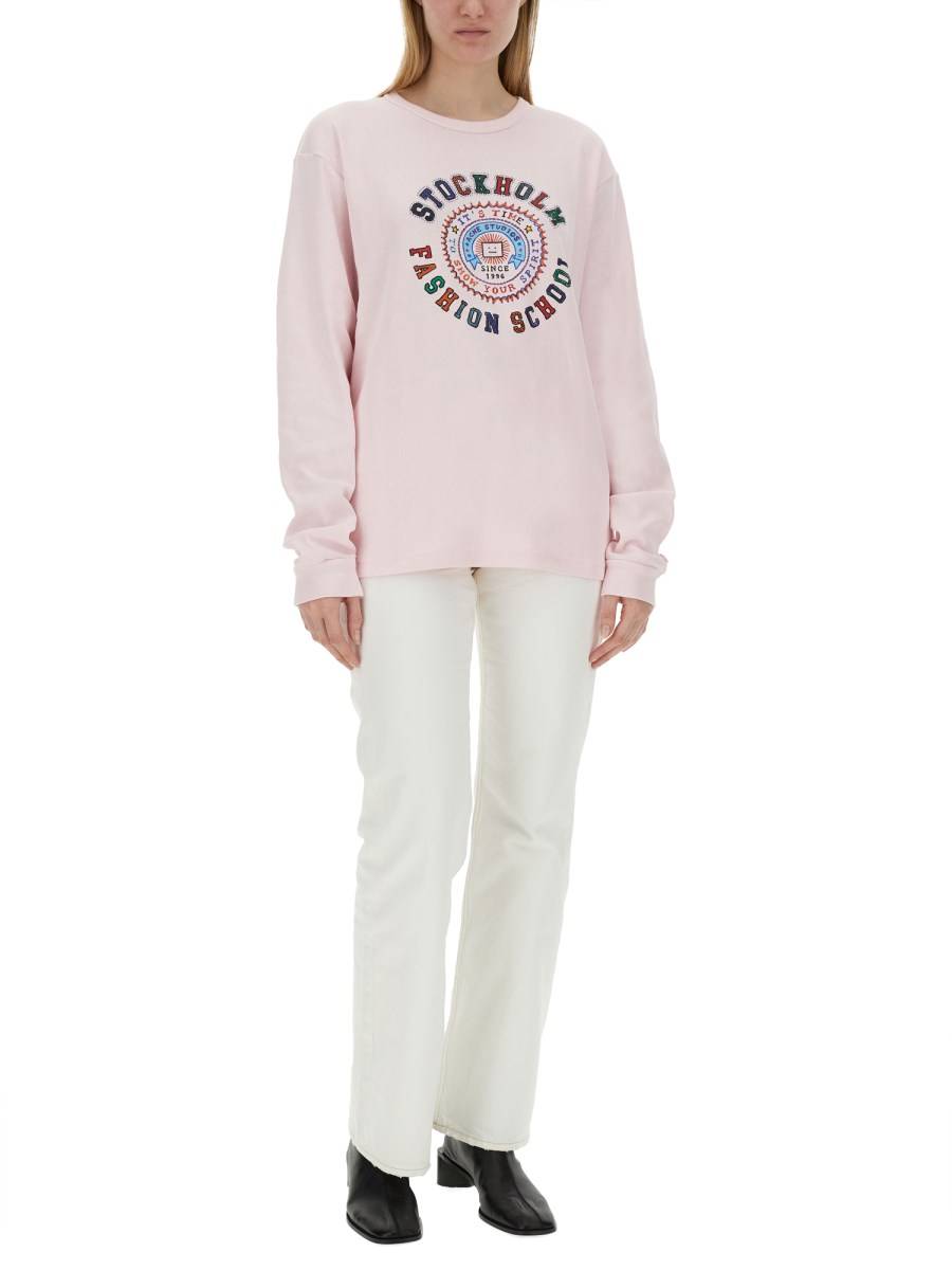 ACNE STUDIOS T-SHIRT IN COTONE