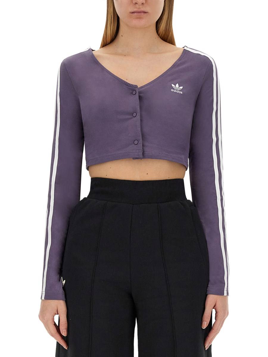 ADIDAS ORIGINALS TOP IN COTONE CON LOGO