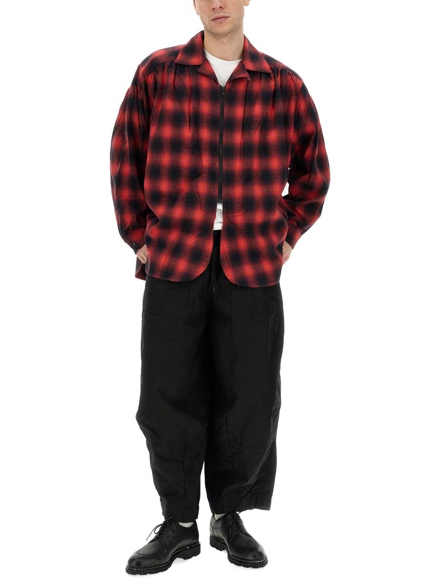 AïE CAMICIA A QUADRI IN COTONE
