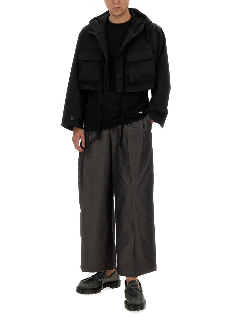 AïE GIACCA CROPPED IN POLY JERSEY