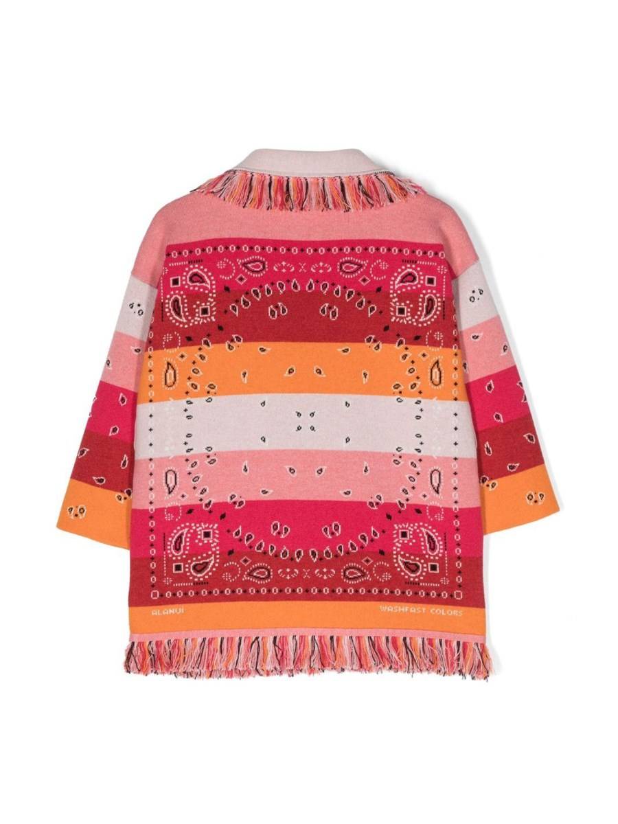ALANUI STRIPED BANDANA JACQUARD CARD