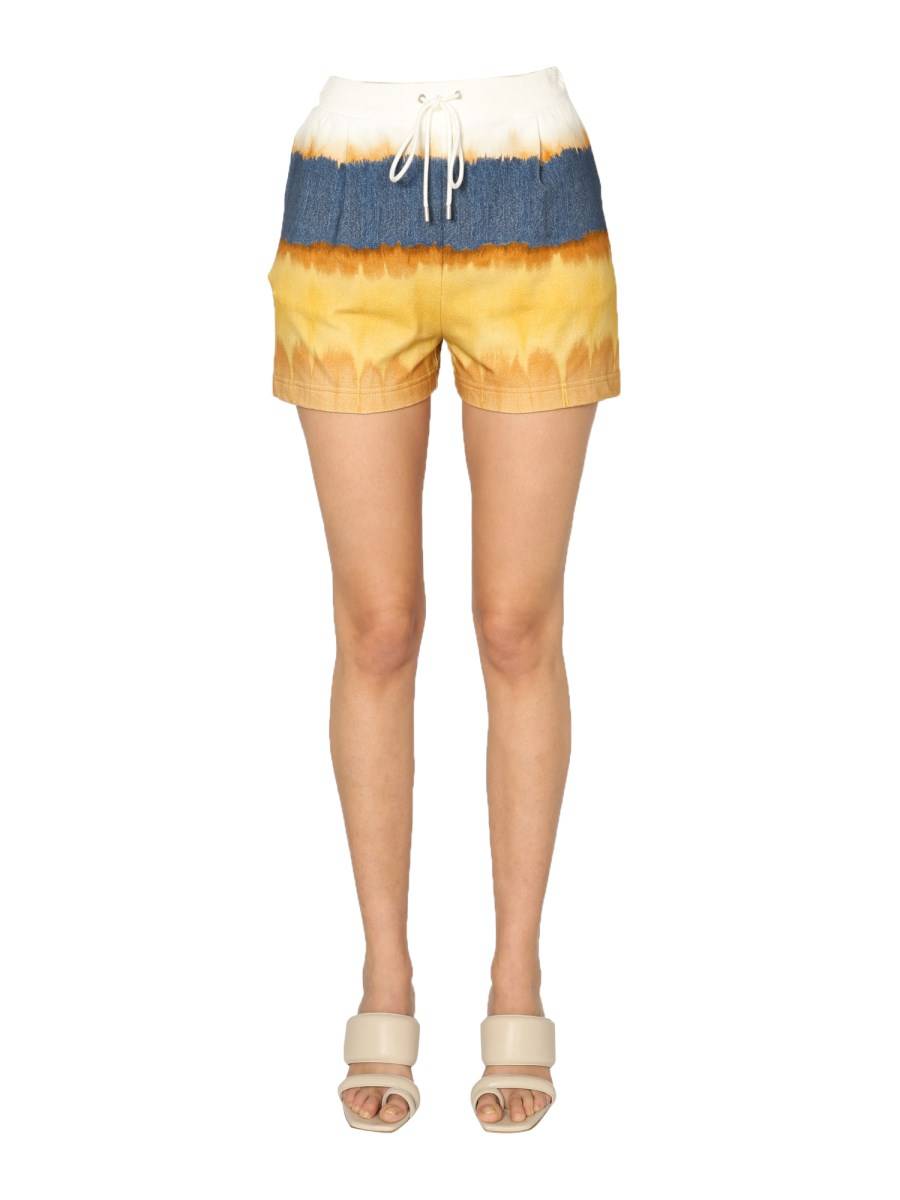 ALBERTA FERRETTI SHORT IN COTONE CON STAMPA