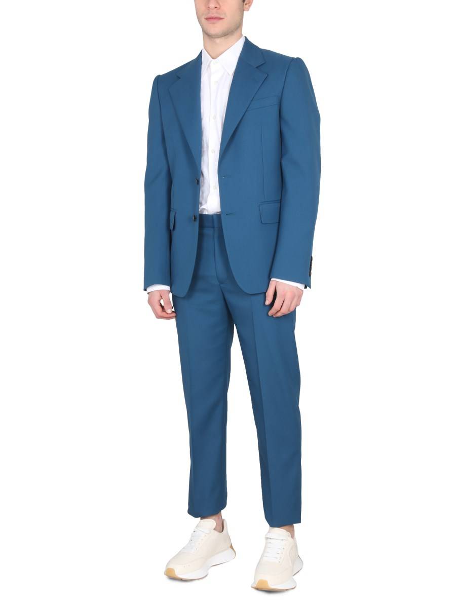 ALEXANDER McQUEEN ABITO MONOPETTO IN LANA