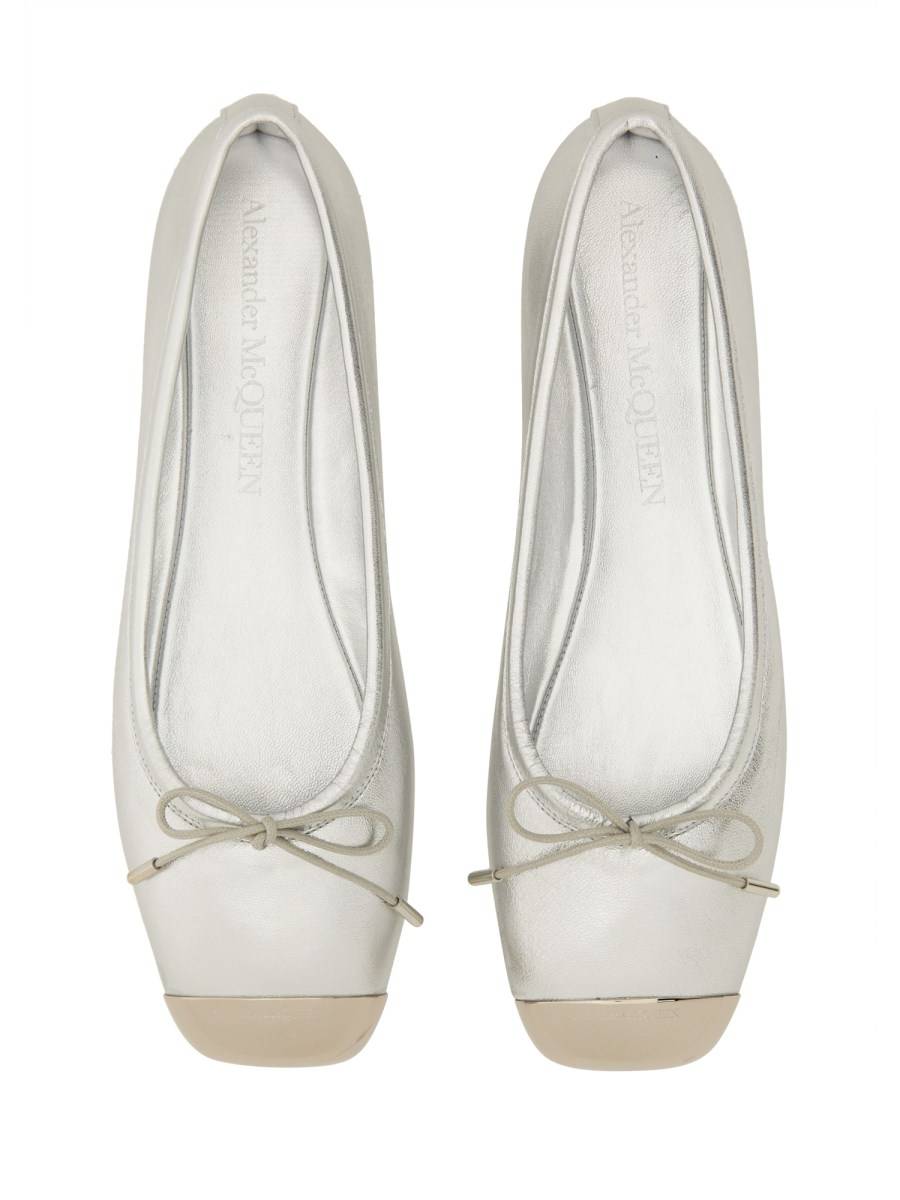 ALEXANDER McQUEEN BALLERINA IN PELLE