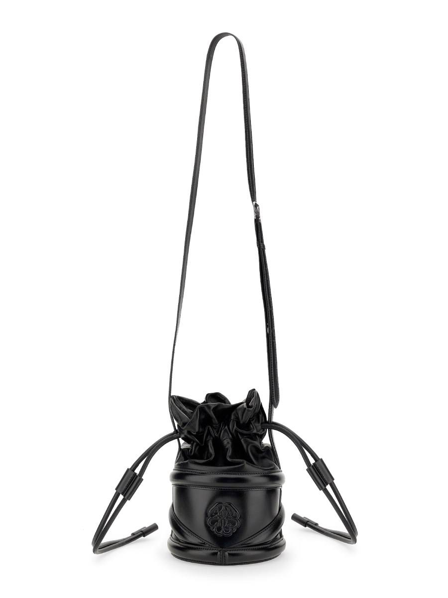 ALEXANDER McQUEEN BORSA THE SOFT CURVE IN PELLE