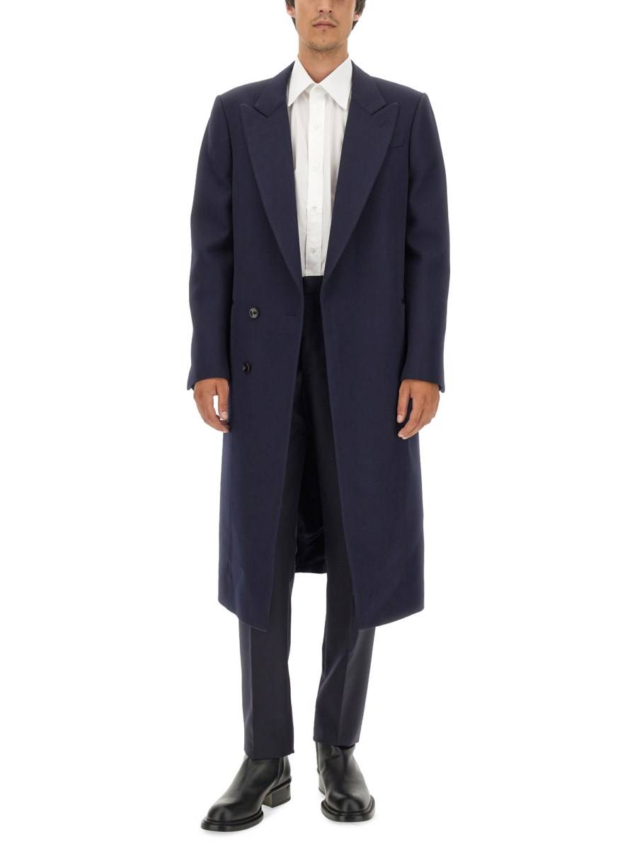 ALEXANDER McQUEEN CAPPOTTO DOPPIOPETTO IN LANA