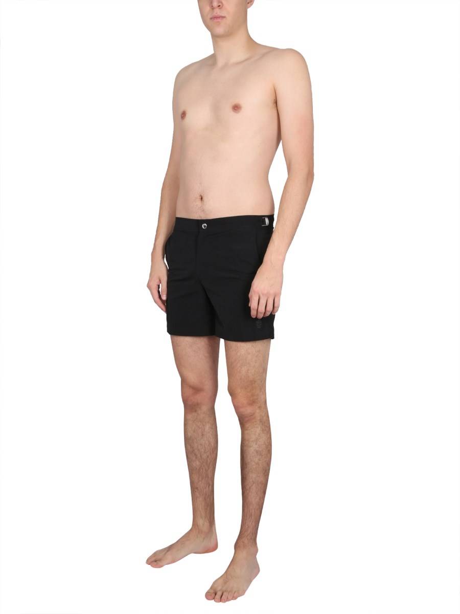 ALEXANDER McQUEEN COSTUME DA BAGNO SKULL