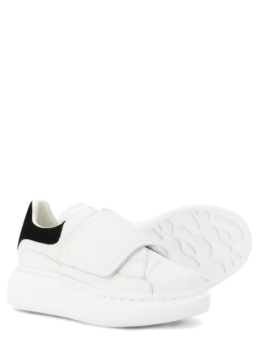 ALEXANDER McQUEEN LEATHER UPPER AND RUBBER SOLE