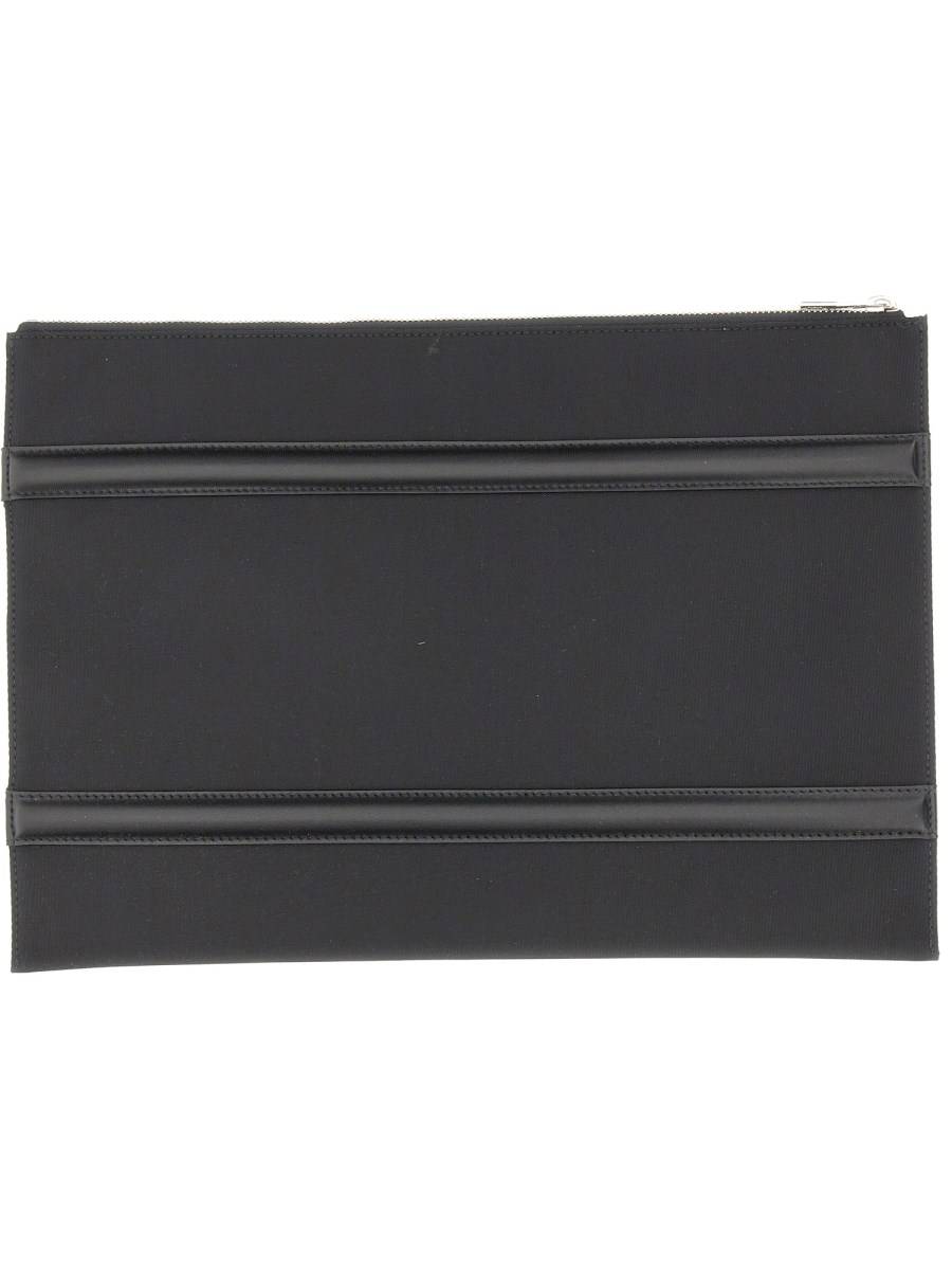 ALEXANDER McQUEEN POCHETTE HARNESS CON ZIP