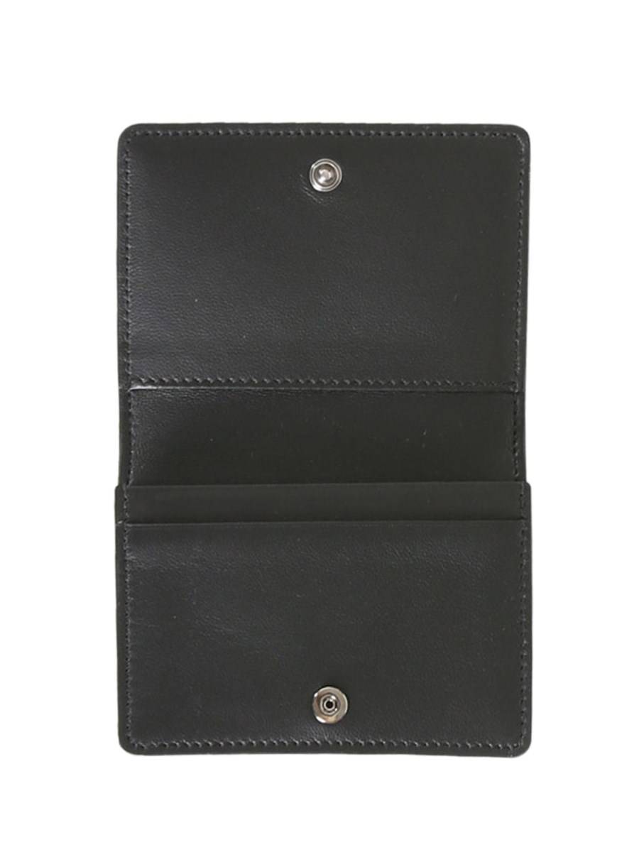 ALEXANDER McQUEEN PORTACARTE IN PELLE CON LOGO