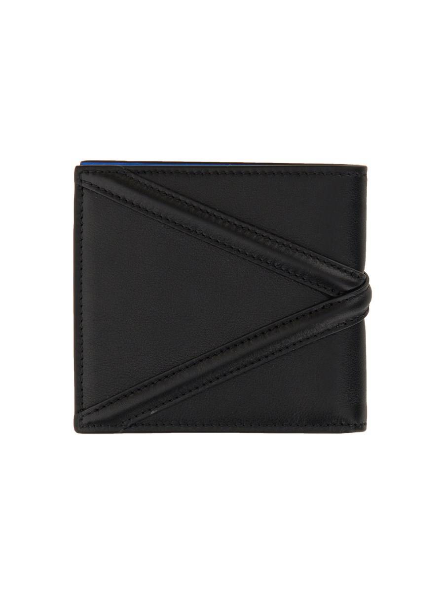 ALEXANDER McQUEEN PORTAFOGLIO HARNESS IN PELLE
