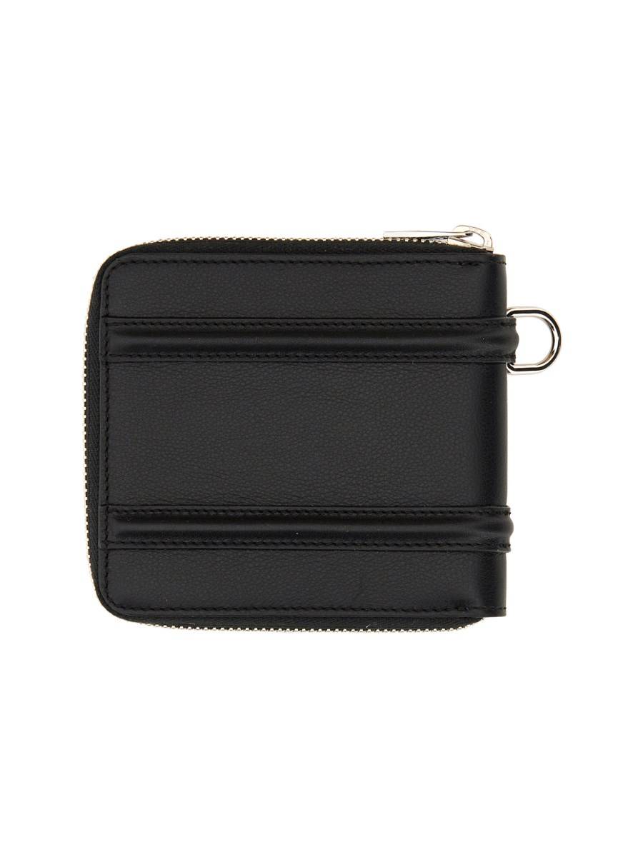 ALEXANDER McQUEEN PORTAFOGLIO HARNESS IN PELLE