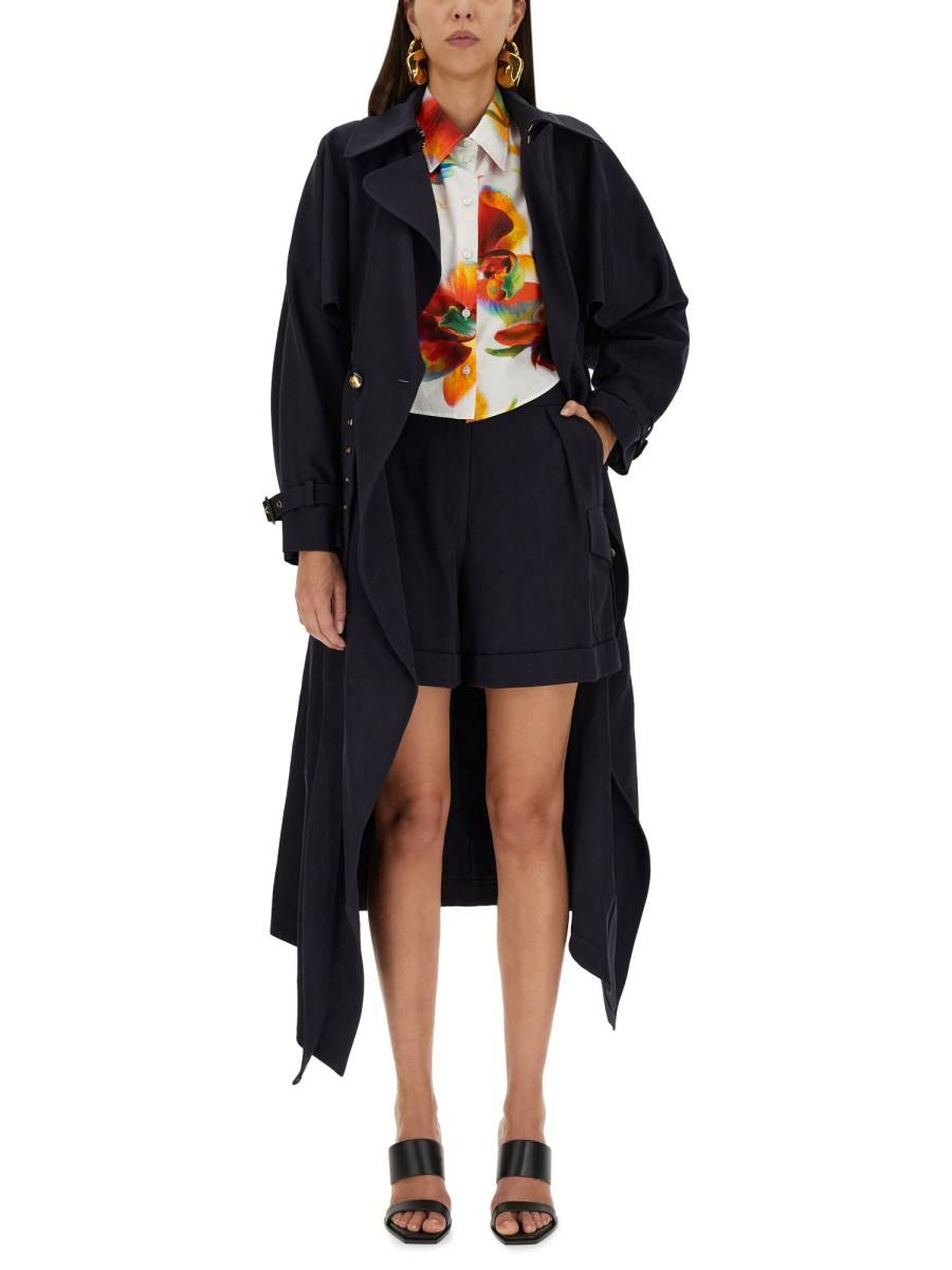 ALEXANDER McQUEEN SHORTS CARGO IN LANA