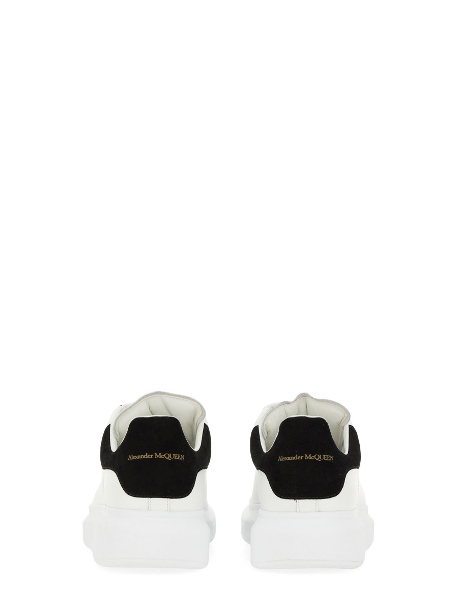 ALEXANDER McQUEEN SNEAKER OVERSIZE IN PELLE