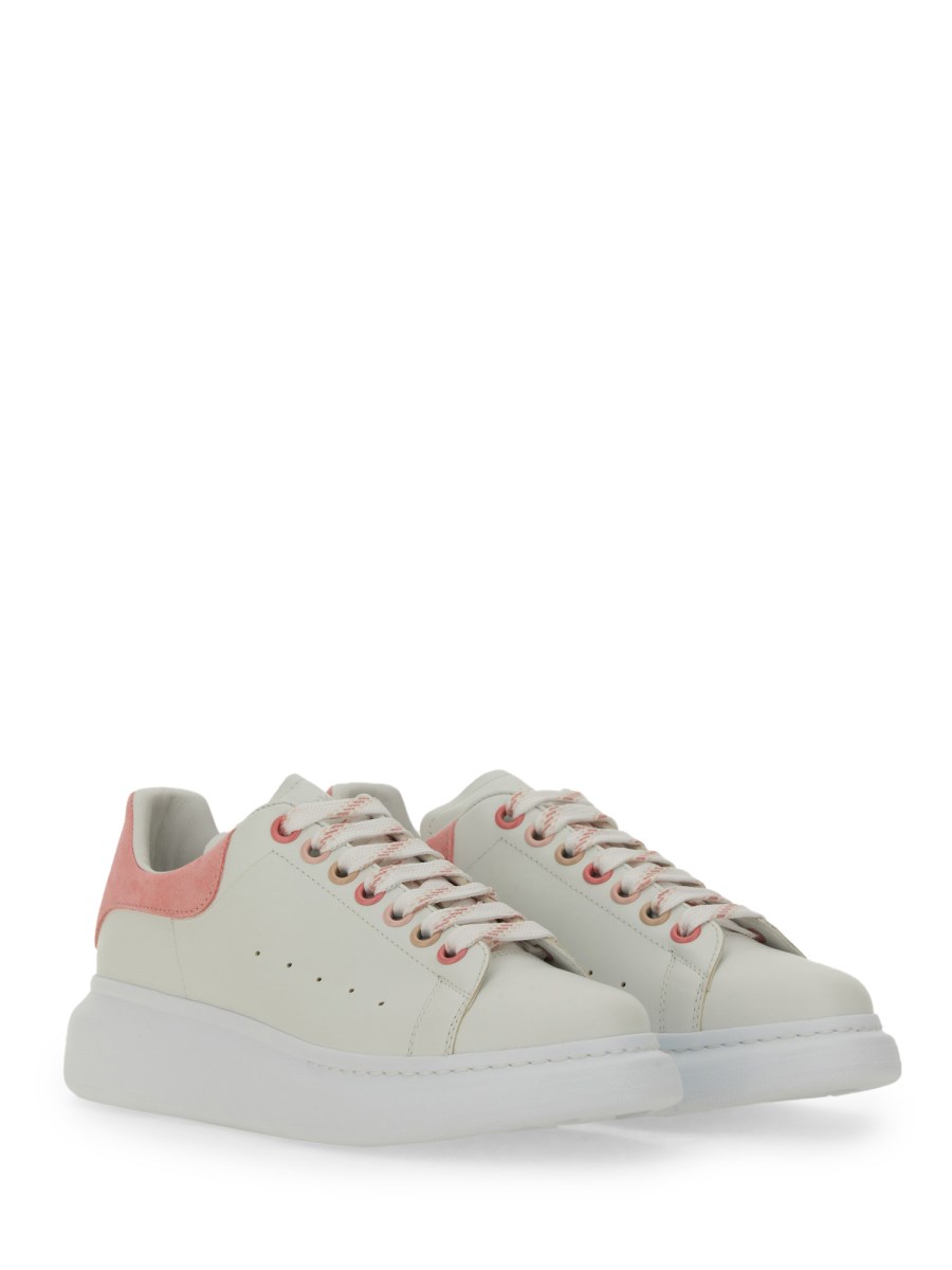 ALEXANDER McQUEEN SNEAKER OVERSIZE IN PELLE