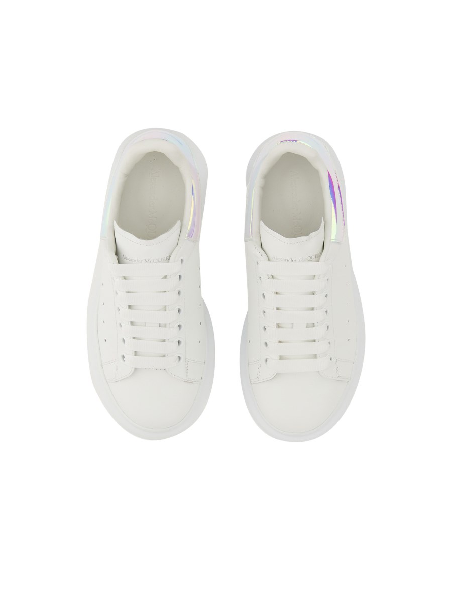 ALEXANDER McQUEEN SNEAKER OVERSIZE IN PELLE