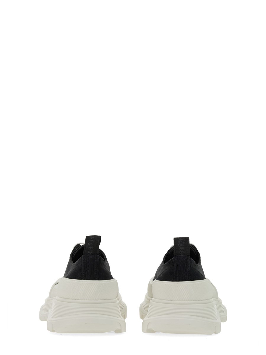 ALEXANDER McQUEEN SNEAKER TREAD SLICK IN TELA