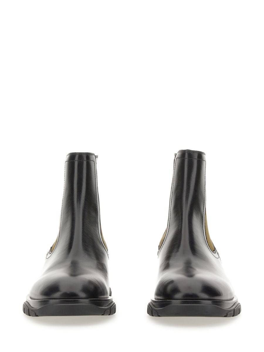 ALEXANDER McQUEEN STIVALE BEATLE IN PELLE
