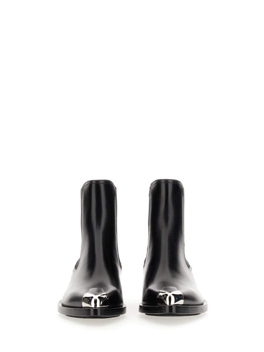 ALEXANDER McQUEEN STIVALE PUNK IN PELLE