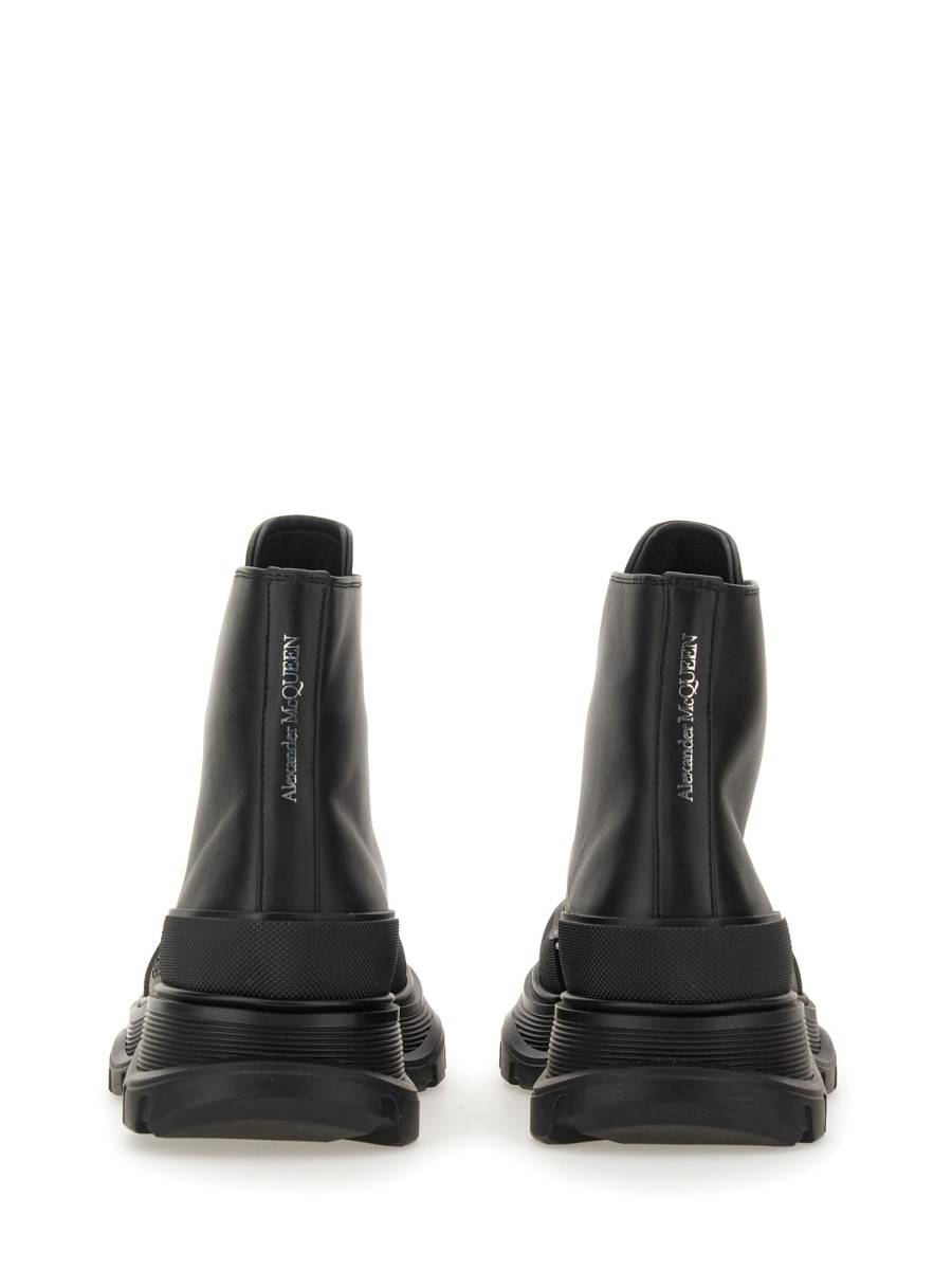 ALEXANDER McQUEEN STIVALETTO IN PELLE