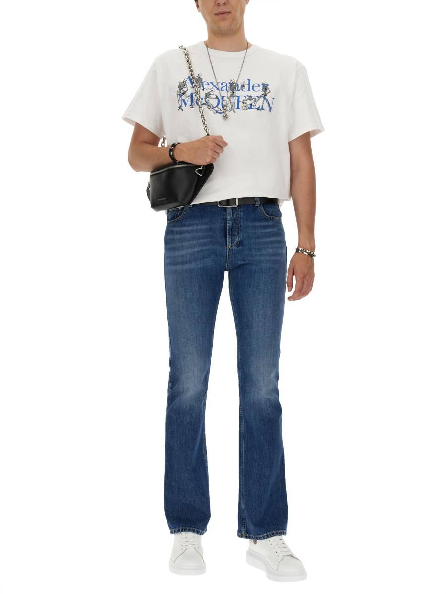 ALEXANDER McQUEEN T-SHIRT CON LOGO