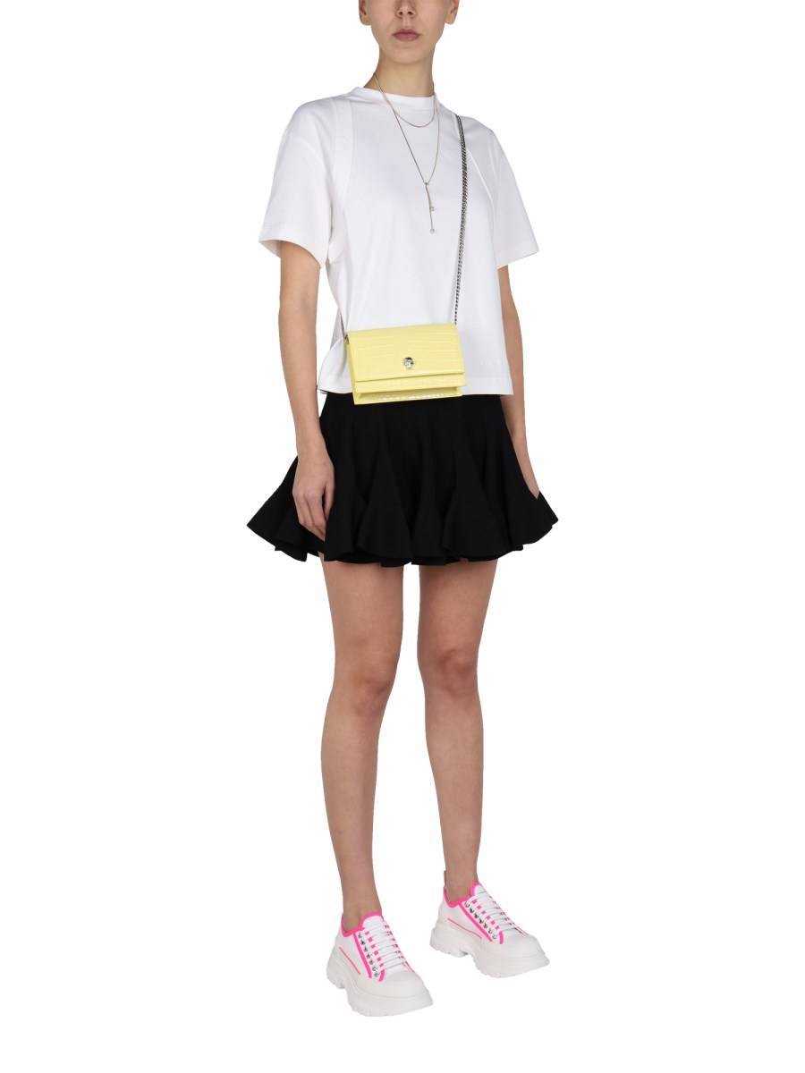 ALEXANDER McQUEEN T-SHIRT IN JERSEY DI COTONE