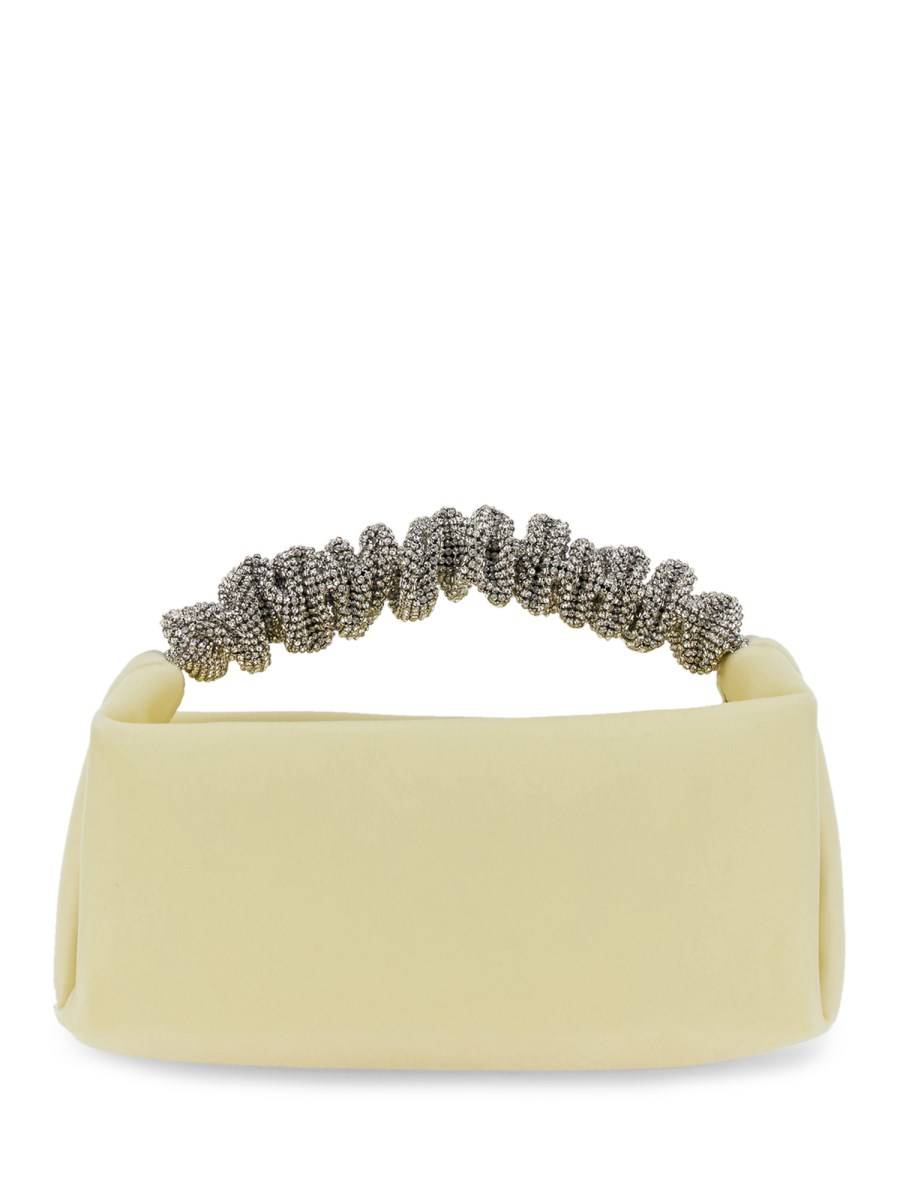 ALEXANDER WANG BORSA SCRUNCHIE MINI IN VELLUTO