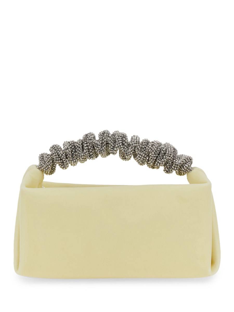 ALEXANDER WANG BORSA SCRUNCHIE MINI IN VELLUTO