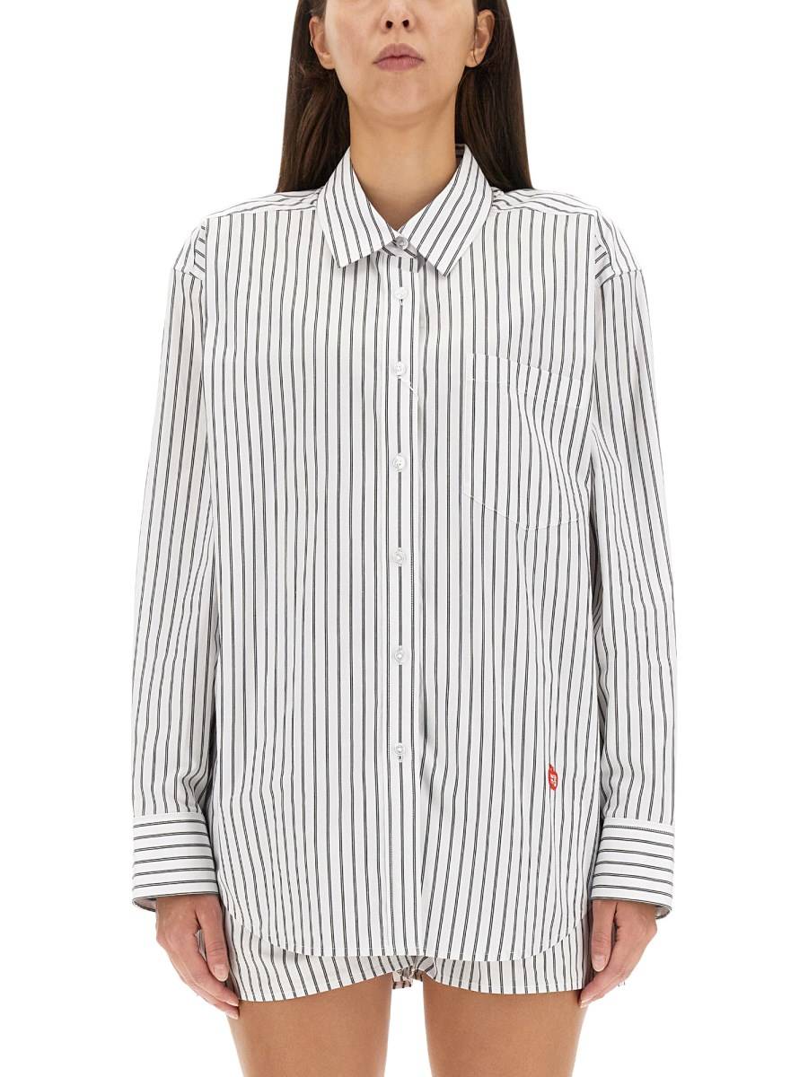 ALEXANDERWANG.T CAMICIA BOYFRIEND IN COTONE
