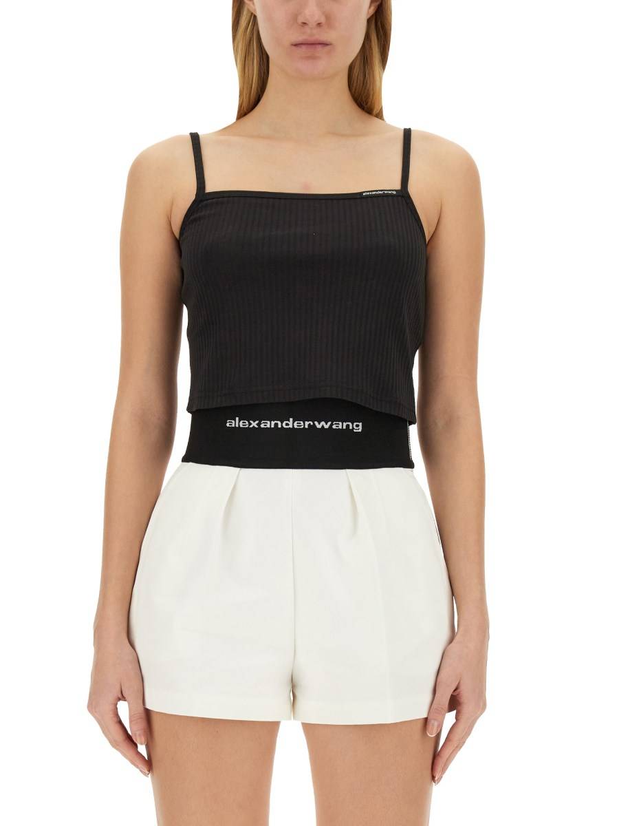 ALEXANDERWANG.T CANOTTA "CAMI" IN COTONE