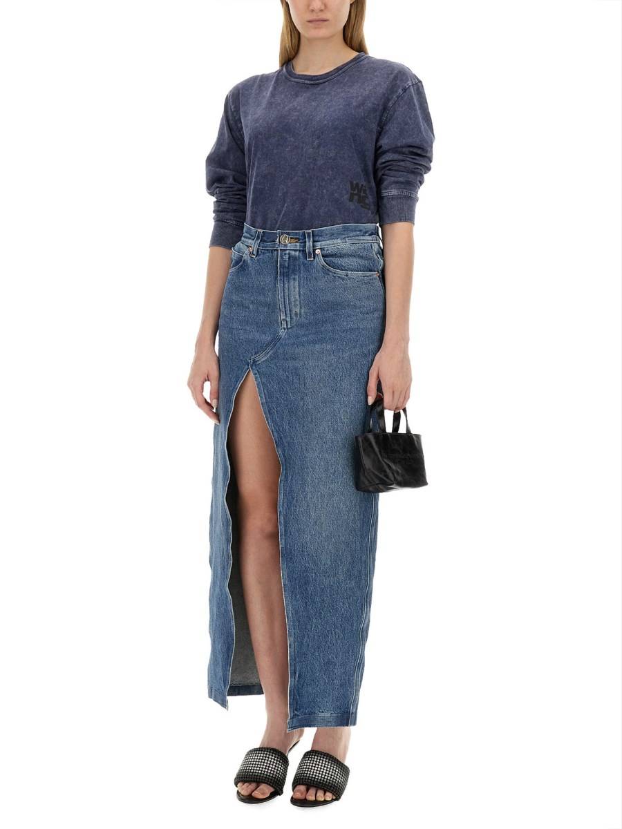 ALEXANDERWANG.T FELPA IN COTONE