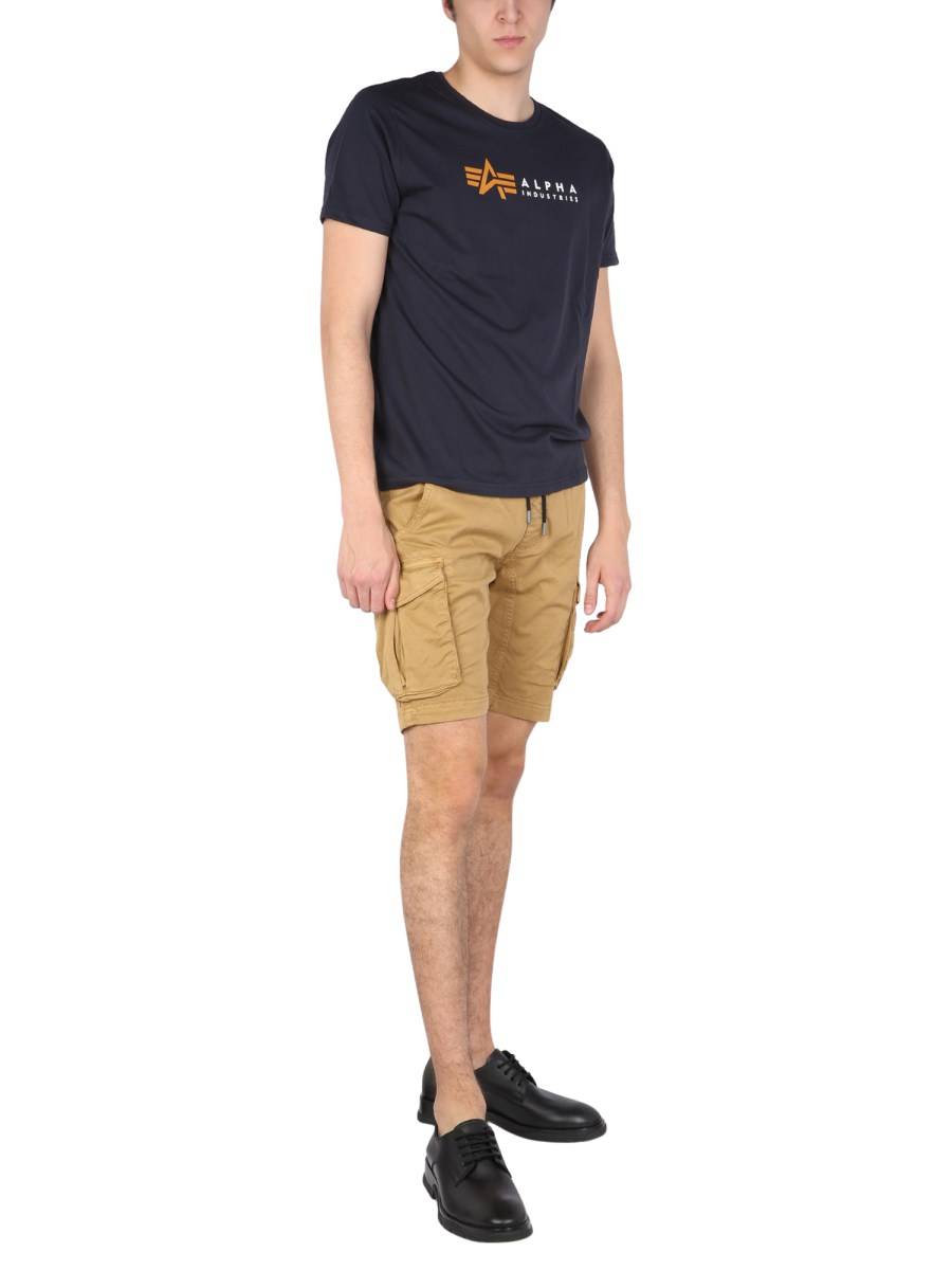 ALPHA INDUSTRIES BERMUDA IN TWILL DI COTONE