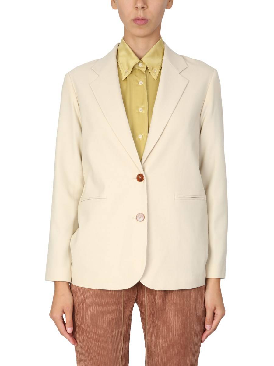ALYSI BLAZER IN MISTO LANA VERGINE MONOPETTO