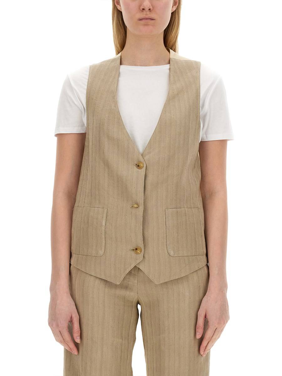 ALYSI GILET REVERSIBILE