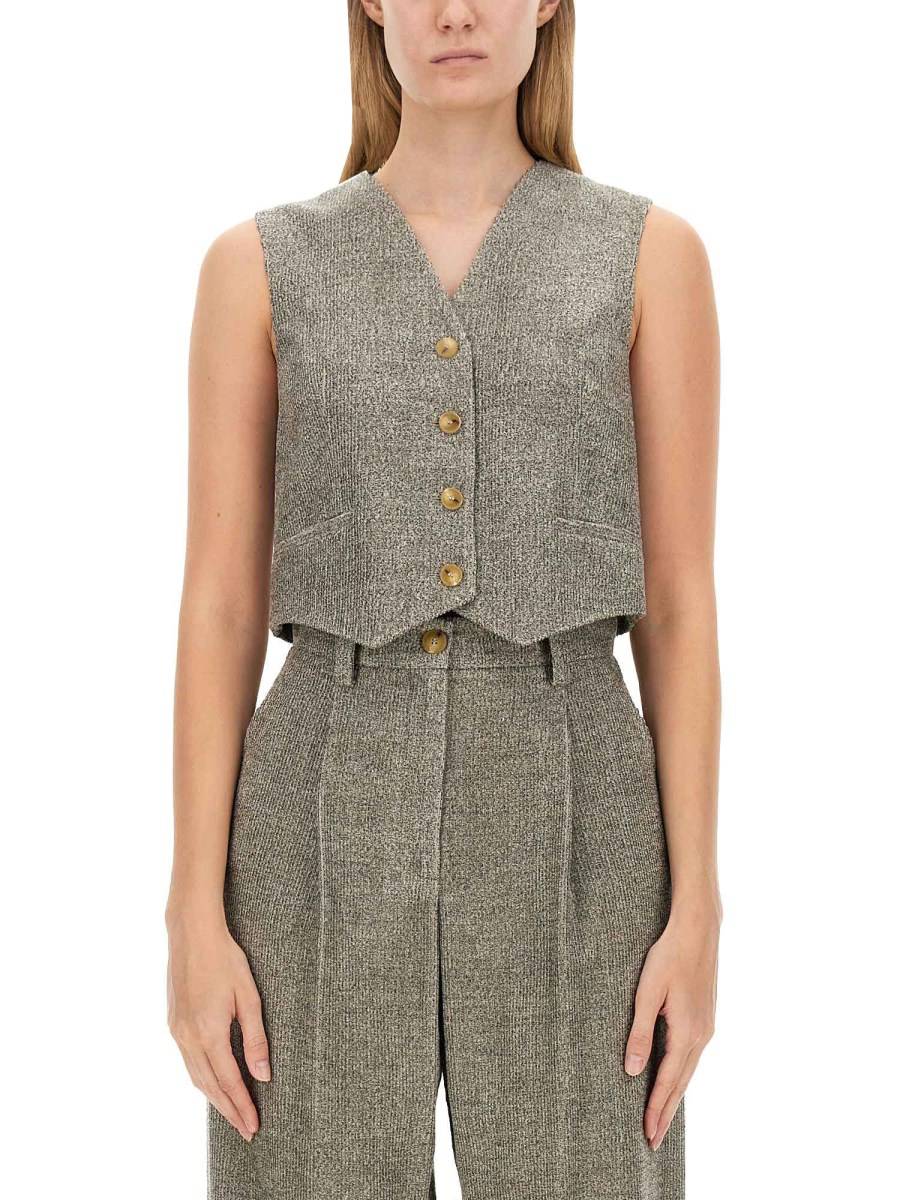ALYSI GILET VELVET