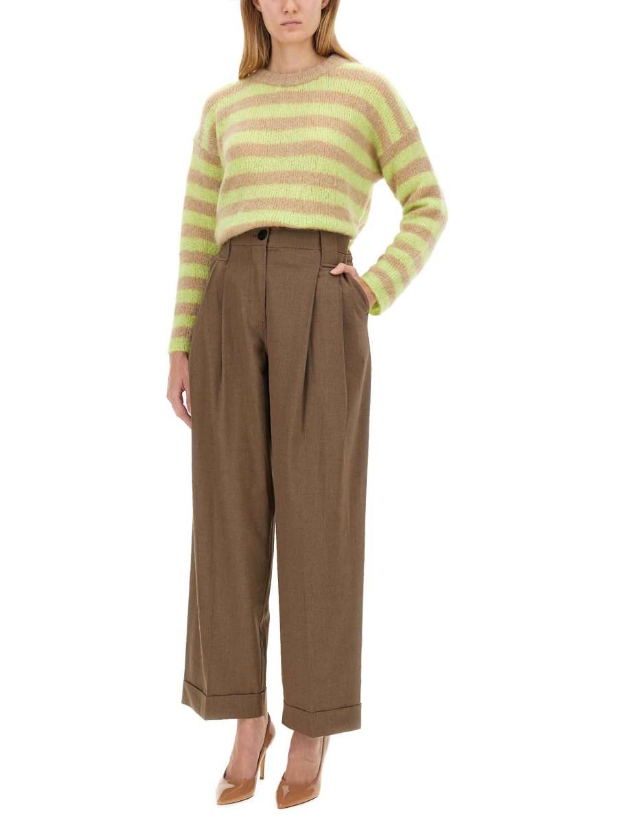 ALYSI MAGLIA IN MOHAIR CON MOTIVO RIGA