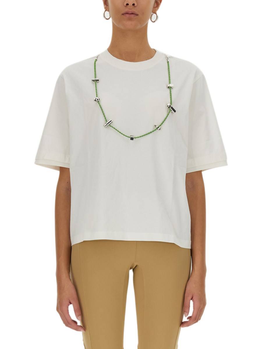 AMBUSH T-SHIRT STOPPERS IN COTONE