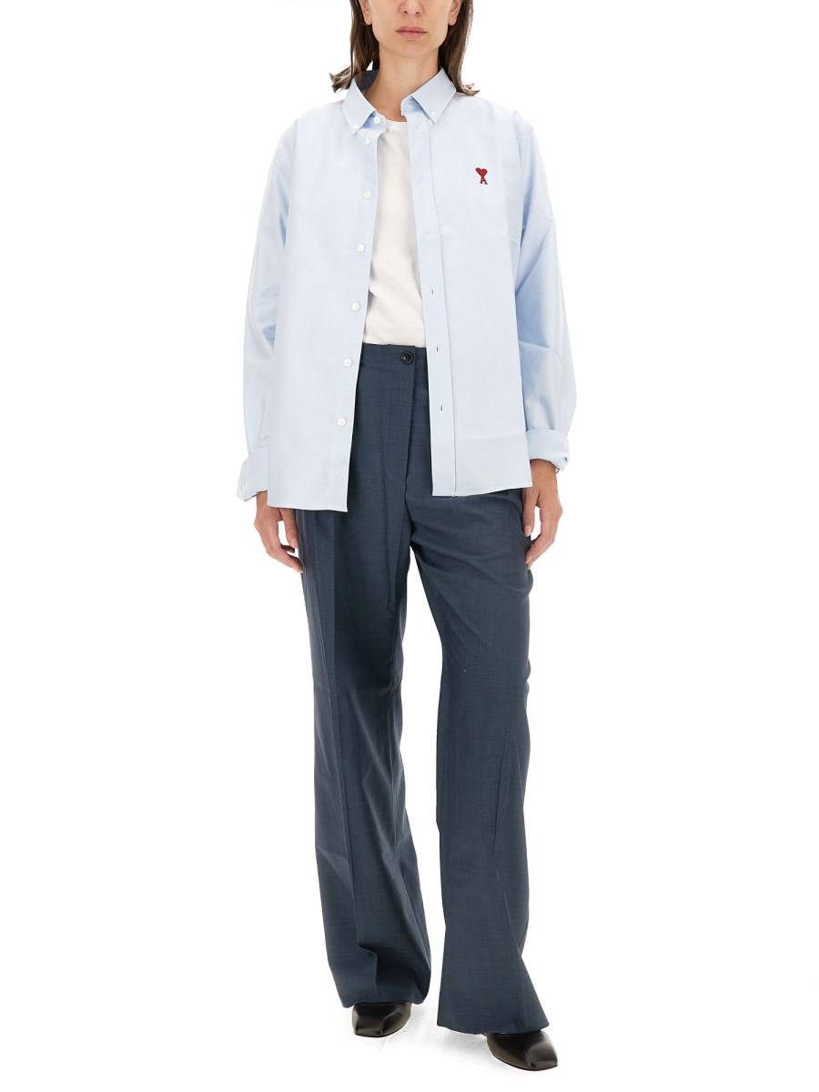 AMI PARIS CAMICIA CON LOGO