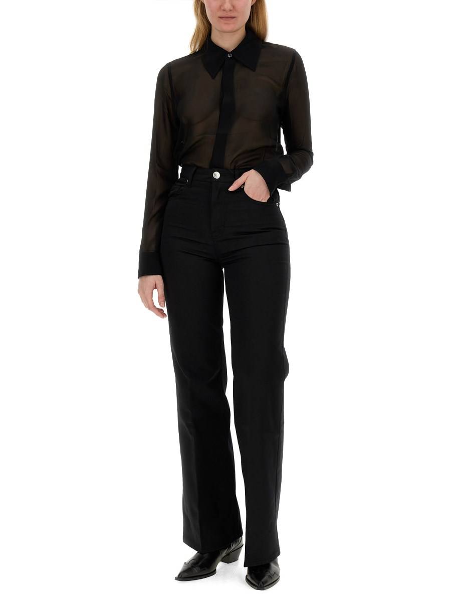 AMI PARIS CAMICIA IN SETA