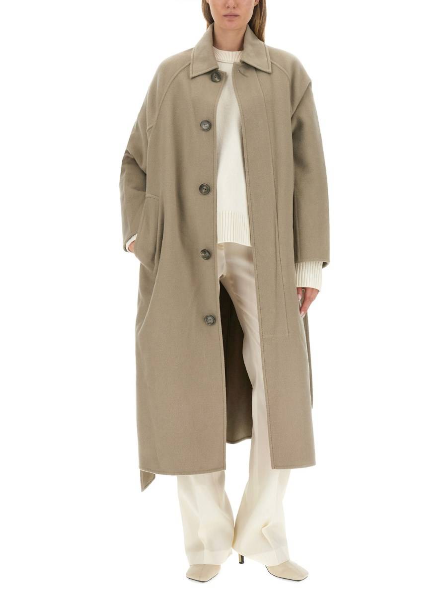 AMI PARIS CAPPOTTO CON CINTURA