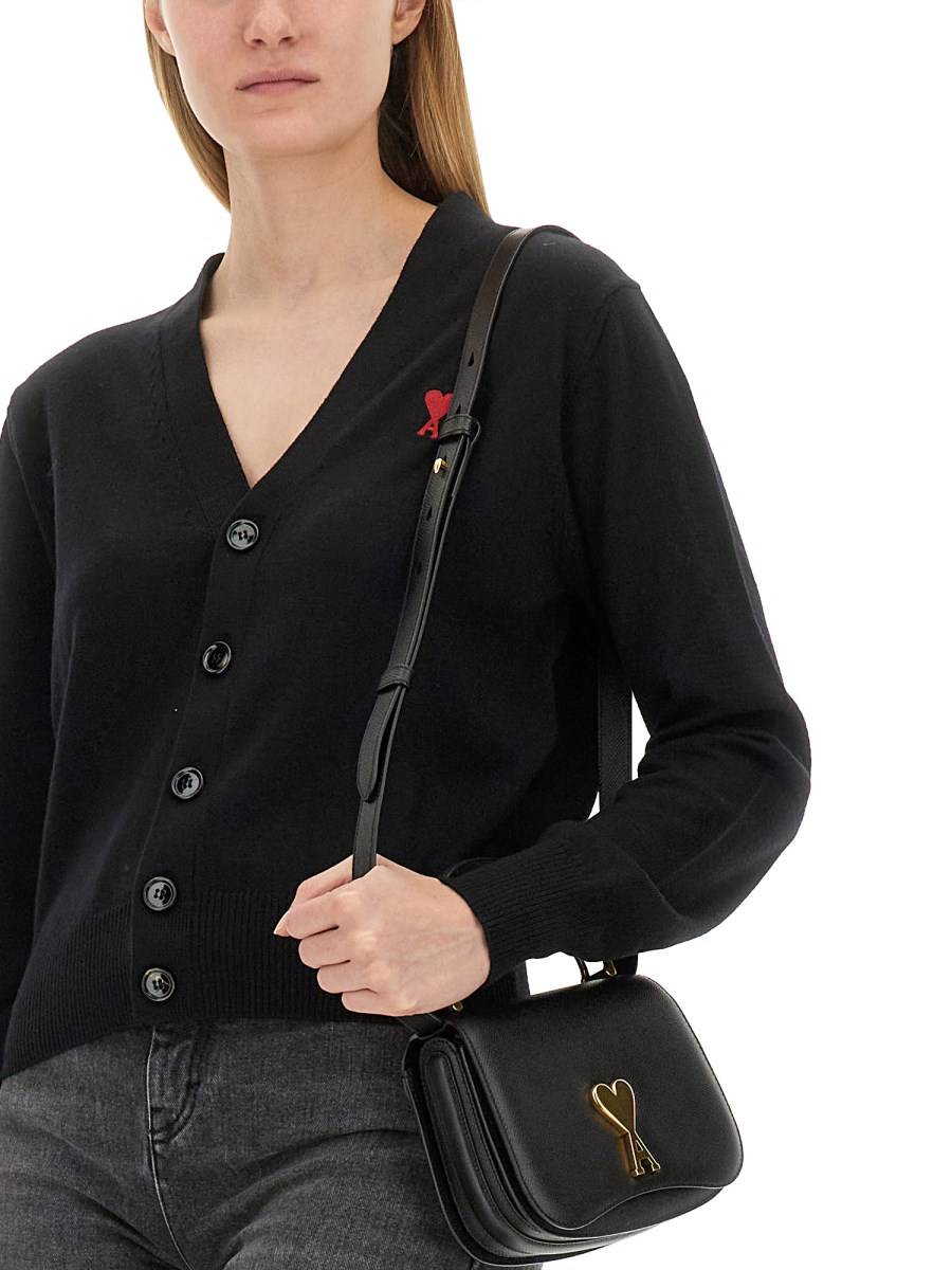 AMI PARIS CARDIGAN CON LOGO