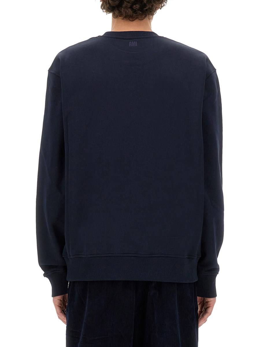 AMI PARIS FELPA CON LOGO