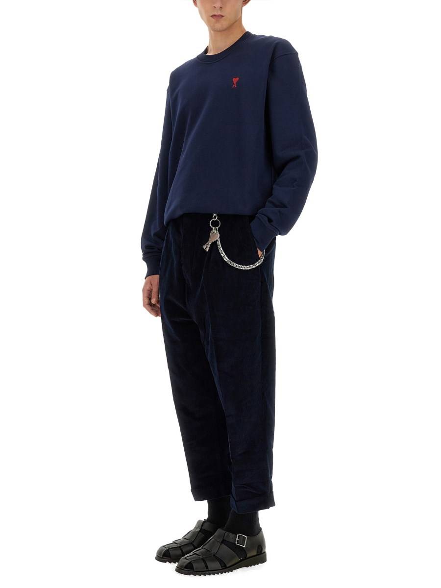 AMI PARIS FELPA CON LOGO